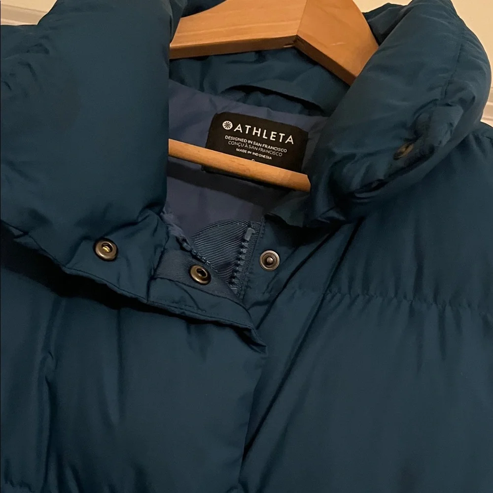 Teal Puffer Vest for Women